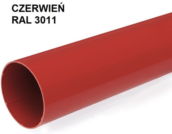 3. Rura spustowa- 3m - CZERWIEŃ.jpg
