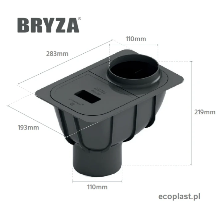 bryza-pvc-brazowy-osadnik-110mm-schemat.webp