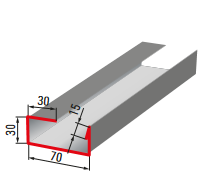 Listwa podgąsiorowa do Panelu na rąbek stojący dł.46cm.png